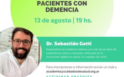 Cuidados de pacientes con demencia por Dr. Sebastián Gatti